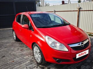 2008 Opel Corsa D, красный, 320000 рублей, вид 1
