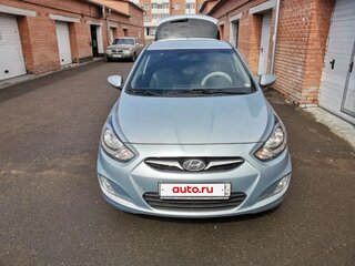 2013 Hyundai Solaris I, голубой, 1200000 рублей, вид 2
