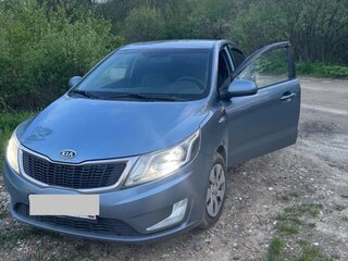 2012 Kia Rio 5-speed III, голубой, 600000 рублей, вид 2