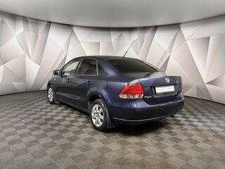 2012 Volkswagen Polo V, синий, 599000 рублей, вид 3