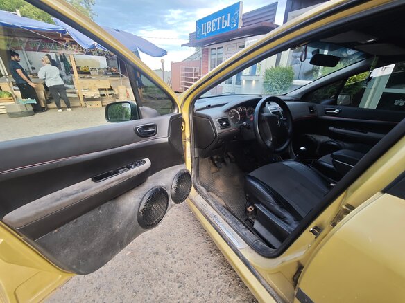 2002 Peugeot 307 I, жёлтый, 270000 рублей - вид 6