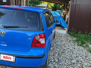 2003 Volkswagen Polo IV, синий, 280000 рублей, вид 4