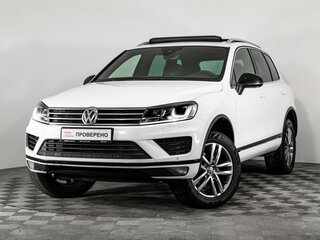 2017 Volkswagen Touareg II Рестайлинг, белый, 2449000 рублей, вид 1