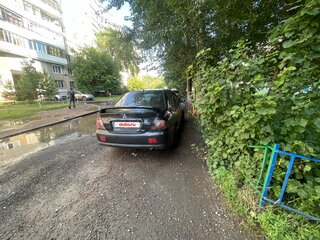 2005 Mitsubishi Lancer IX Рестайлинг, чёрный, 350000 рублей, вид 2