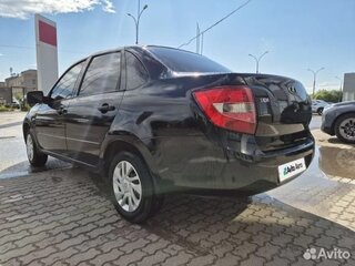 2012 Lada (ВАЗ) Granta I, чёрный, 335000 рублей, вид 5