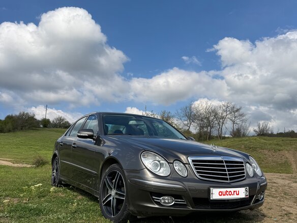 2008 Mercedes-Benz E-Класс 230 III (W211, S211) Рестайлинг, серый, 1350000 рублей - вид 2