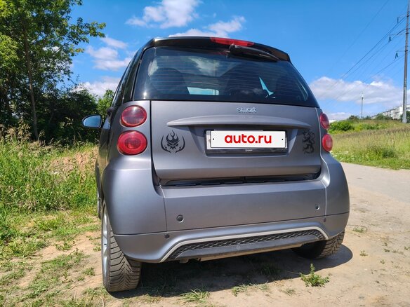 2015 Smart Fortwo II, серый, 900000 рублей - вид 6