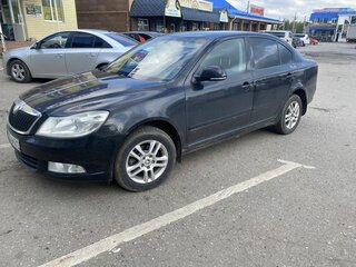 2011 Skoda Octavia II (A5) Рестайлинг, чёрный, 510000 рублей, вид 1