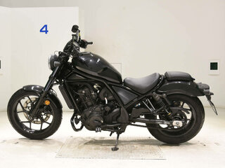 2022 Honda CMX 1100 Rebel, чёрный, 940000 рублей, вид 2