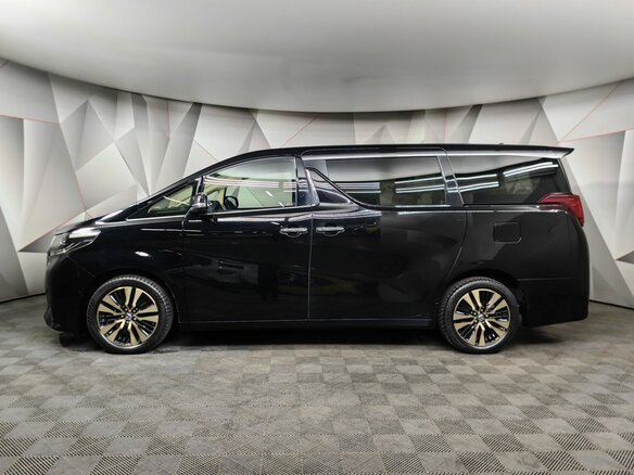 2019 Toyota Alphard III Рестайлинг, чёрный, 3399000 рублей - вид 4