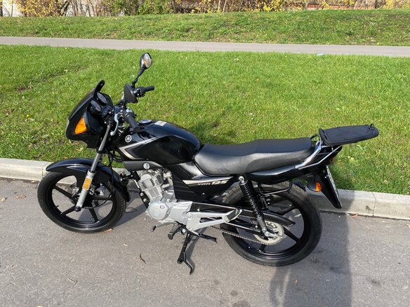 2021 Yamaha YBR125, чёрный, 249000 рублей - вид 5