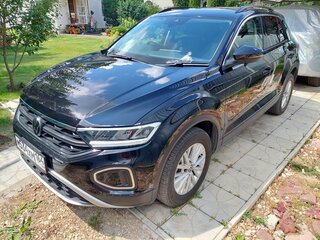 2022 Volkswagen T-Roc I Рестайлинг, чёрный, 1999000 рублей, вид 4