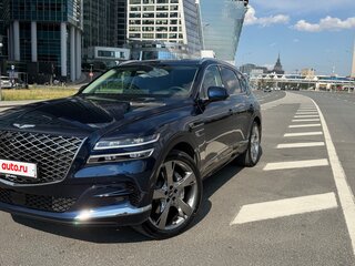 2021 Genesis GV80 I, синий, 7770000 рублей, вид 1