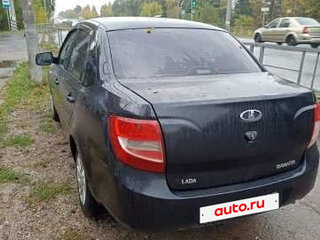 2012 Lada (ВАЗ) Granta I, чёрный, 357000 рублей, вид 2