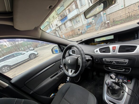 2009 Renault Scenic III, чёрный, 655000 рублей - вид 7