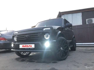 2020 Lada (ВАЗ) 2121 (4x4) Urban I Рестайлинг (2020), чёрный, 1300000 рублей, вид 4