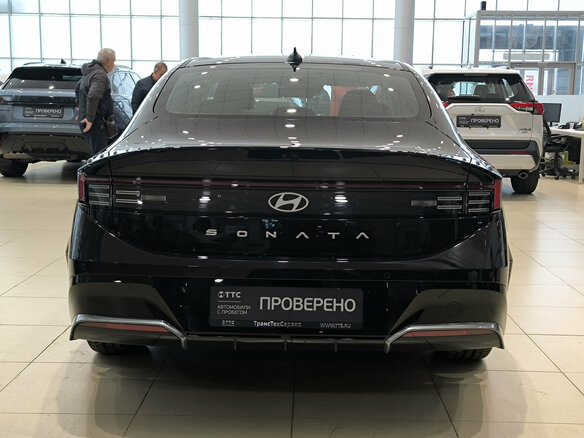 2024 Hyundai Sonata VIII (DN8) Рестайлинг, чёрный - вид 5