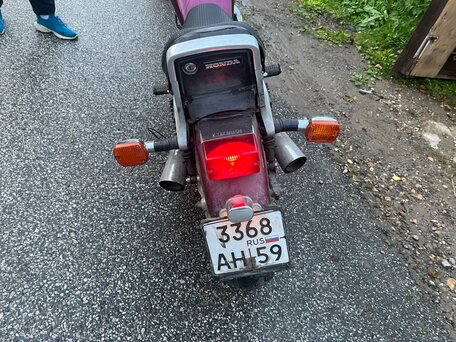 1985 Honda NV 750, красный, 235000 рублей, вид 2