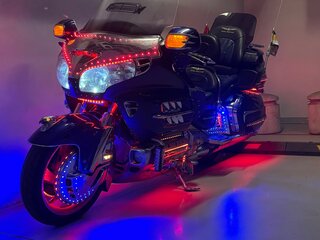 2001 Honda GL 1800 Gold Wing, синий, 720000 рублей, вид 1