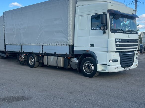 2006 DAF XF 105, белый, 3050000 рублей - вид 1