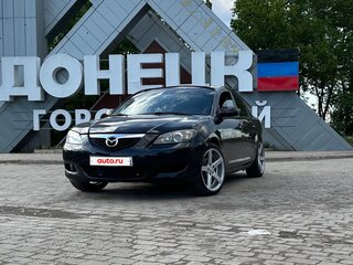 2008 Mazda 3 I (BK) Рестайлинг, чёрный, 500000 рублей, вид 2