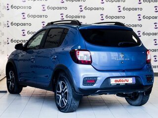 2019 Renault Sandero Stepway II Рестайлинг, синий, 1380000 рублей, вид 4