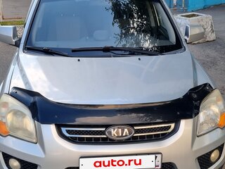 2009 Kia Sportage II Рестайлинг, серебристый, 650000 рублей, вид 1