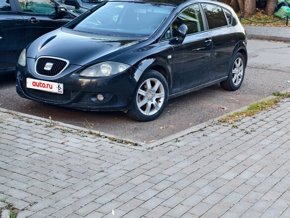 2008 SEAT Leon II, чёрный, 450000 рублей - вид 1