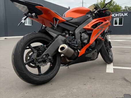 2006 Yamaha YZF-R6, оранжевый, 500000 рублей, вид 5