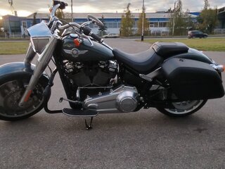 2020 Harley-Davidson Fat Boy, зелёный, 2300000 рублей, вид 3