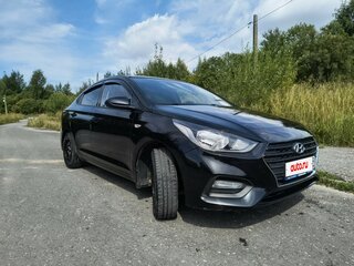 2019 Hyundai Solaris II, чёрный, 1550000 рублей, вид 5