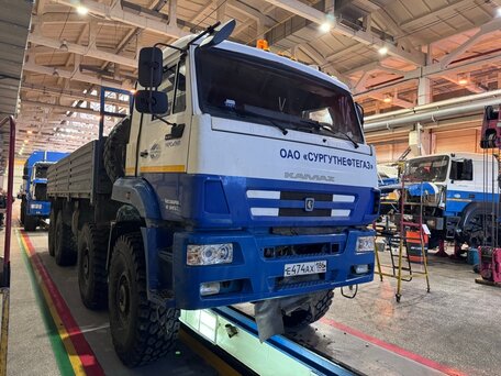 2014 КамАЗ 6560, белый, 2209420 рублей, вид 3