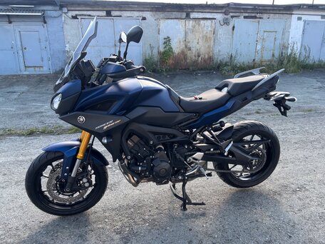 2019 Yamaha MT-09 Tracer (FJ-09), синий, 930000 рублей, вид 1