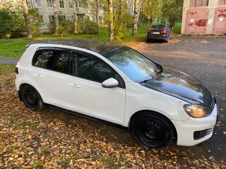 2012 Volkswagen Golf VI, белый, 590000 рублей, вид 4