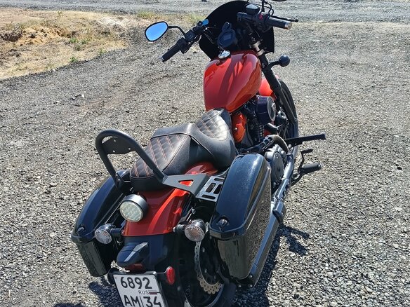 2015 Yamaha XV950 Bolt, оранжевый, 640000 рублей - вид 7