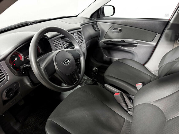 2011 Kia Rio II Рестайлинг, красный, 385000 рублей - вид 8
