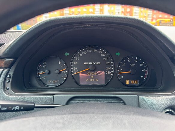 2000 Mercedes-Benz E-Класс 430 II (W210, S210) Рестайлинг, чёрный - вид 12