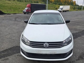 2019 Volkswagen Polo V Рестайлинг, белый, 950000 рублей, вид 1