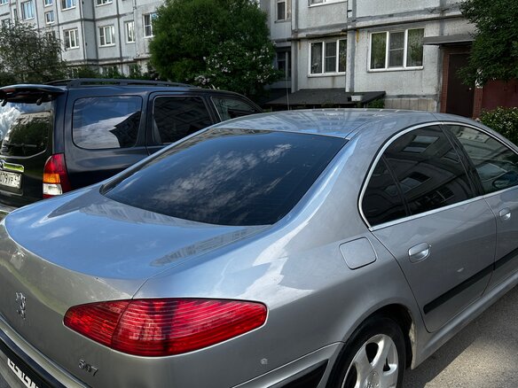 2000 Peugeot 607 I, серый, 390000 рублей - вид 5