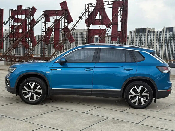 2023 Volkswagen Tayron I Рестайлинг, синий - вид 7