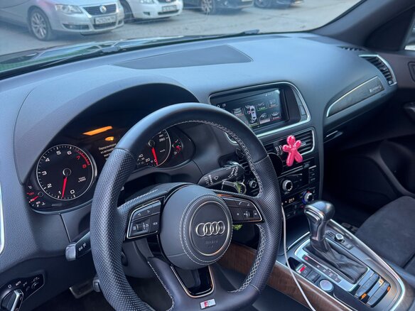 2014 Audi Q5 I (8R) Рестайлинг, чёрный, 1900000 рублей - вид 5