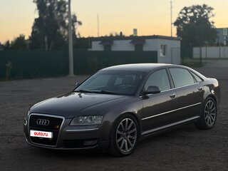 2009 Audi A8 Long II (D3) Рестайлинг 2, серый, 800000 рублей, вид 1