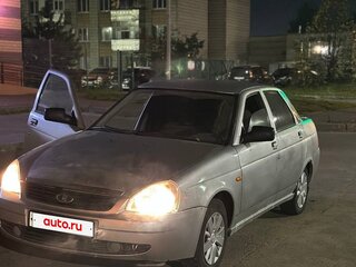 2008 Lada (ВАЗ) Priora I, серебристый, 120000 рублей, вид 1