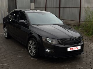 2015 Skoda Octavia III (A7), чёрный, 1580000 рублей, вид 4