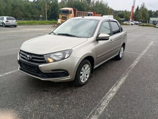 2021 Lada (ВАЗ) Granta I Рестайлинг, бежевый, 749000 рублей, вид 4