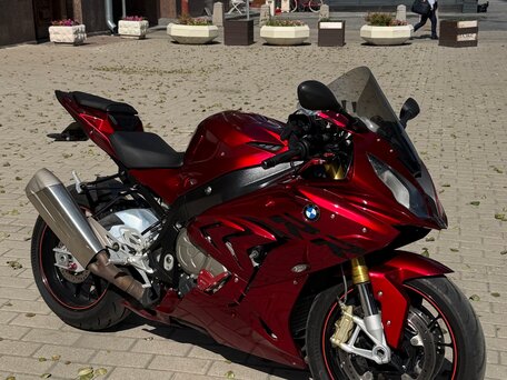 2015 BMW S 1000 RR, красный, 1050000 рублей, вид 4