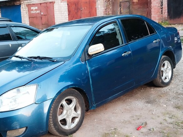 2008 Geely FC (Vision), синий - вид 3
