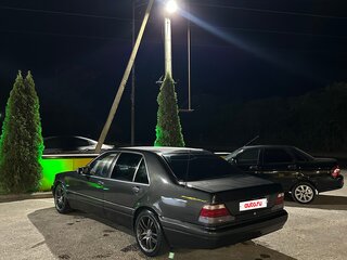 1994 Mercedes-Benz S-Класс 420 Long III (W140), чёрный, 550000 рублей, вид 4