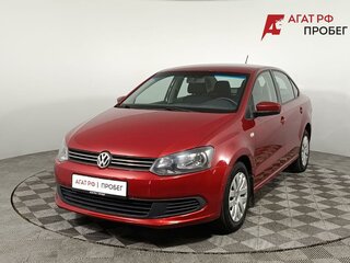 2013 Volkswagen Polo V, красный, 840000 рублей, вид 3