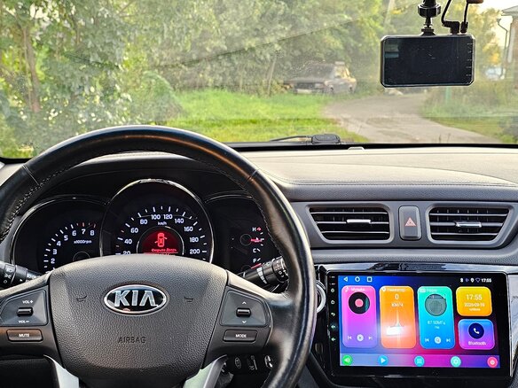 2013 Kia Rio 5-speed III, голубой, 780000 рублей - вид 23